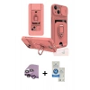 MARSİLYAN™- iPhone 14 Kılıf Vadi Form Prime - Şeffaf Royal Nano Ekran Koruyucu + Raze Metal Kamera Lens - MR