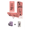 MARSİLYAN™- iPhone 14 Kılıf Vadi Form Prime - Siyah Bilvis 3D Cam Ekran Koruyucu + Raze Metal Kamera Lens - GS