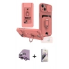 MARSİLYAN™- iPhone 14 Kılıf Vadi Form Prime - Siyah Bilvis 3D Mat Cam Ekran Koruyucu + Raze Metal Kamera Lens - MR