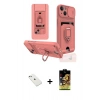 MARSİLYAN™- iPhone 14 Kılıf Vadi Form Prime - Siyah Buffer Cam Ekran Koruyucu + Diamond Kamera Lens - SABE