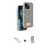 MARSİLYAN™- iPhone 14 Kılıf Vadi Klasik Serisi - Siyah Joko Magic 5D Cam + Diamond Kamera Lens - KI