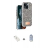 MARSİLYAN™- iPhone 14 Kılıf Vadi Klasik Serisi - Siyah Joko Magic 5D Cam + Diamond Kamera Lens - SABE