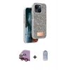 MARSİLYAN™- iPhone 14 Kılıf Vadi Klasik Serisi - Siyah Joko Magic 5D Cam + Raze Metal Kamera Lens - KI