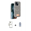 MARSİLYAN™- iPhone 14 Kılıf Vadi Klasik Serisi - Siyah Joko Magic 5D Cam + Shine Kamera Lens - GD