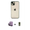 MARSİLYAN™- iPhone 14 Kılıf Vadi Minimal - Siyah Joko Magic 5D Hayalet Cam + Raze Metal Kamera Lens - SH