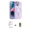 MARSİLYAN™- iPhone 14 Kılıf Yadigar Asil Koleksiyonu - Siyah Joko Magic 5D Hayalet Cam + Shine Kamera Lens - GS
