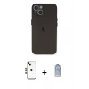 MARSİLYAN™- iPhone 14 Kılıf Yadigar Yansıma Serisi - Siyah Joko Magic 5D Cam + Shine Kamera Lens - GD