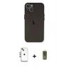 MARSİLYAN™- iPhone 14 Kılıf Yadigar Yansıma Serisi - Siyah Joko Magic 5D Hayalet Cam + Shine Kamera Lens - GI