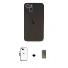 MARSİLYAN™- iPhone 14 Kılıf Yadigar Yansıma Serisi - Siyah Joko Magic 5D Hayalet Cam + Shine Kamera Lens - SH