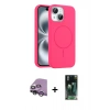MARSİLYAN™- iPhone 14 Kılıf Yankı Form Serisi - Şeffaf 360 Full Body Arka Koruyucu + Raze Metal Kamera Lens - GS