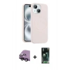 MARSİLYAN™- iPhone 14 Kılıf Yankı Form Serisi - Şeffaf 360 Full Body Arka Koruyucu + Raze Metal Kamera Lens - SH