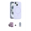 MARSİLYAN™- iPhone 14 Kılıf Yankı Form Serisi - Siyah Joko Magic 5D Cam + Raze Metal Kamera Lens - MR