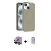 MARSİLYAN™- iPhone 14 Kılıf Yankı Form Serisi - Siyah Joko Magic 5D Cam + Raze Metal Kamera Lens - SH