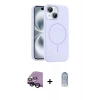 MARSİLYAN™- iPhone 14 Kılıf Yankı Form Serisi - Siyah Joko Magic 5D Cam + Raze Metal Kamera Lens - SH