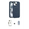 MARSİLYAN™- iPhone 14 Kılıf Yankı Form Serisi - Siyah Joko Magic 5D Cam + Shine Kamera Lens - GD