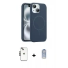 MARSİLYAN™- iPhone 14 Kılıf Yankı Form Serisi - Siyah Joko Magic 5D Cam + Shine Kamera Lens - SH