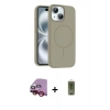 MARSİLYAN™- iPhone 14 Kılıf Yankı Form Serisi - Siyah Joko Magic 5D Hayalet Cam + Raze Metal Kamera Lens - KI