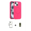 MARSİLYAN™- iPhone 14 Kılıf Yankı Form Serisi - Siyah Joko Magic 5D Hayalet Cam + Shine Kamera Lens - GI