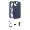 MARSİLYAN™- iPhone 14 Kılıf Yankı Form Serisi - Siyah Joko Magic 5D Hayalet Cam + Shine Kamera Lens - KI