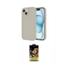 MARSİLYAN™- iPhone 14 Kılıf Yankı Yansıma Özel Seri - Siyah Buffer Cam Ekran Koruyucu