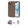 MARSİLYAN™- iPhone 14 Kılıf Yankı Yansıma Özel Seri - Siyah Joko Magic 5D Cam + Raze Metal Kamera Lens - GS