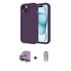 MARSİLYAN™- iPhone 14 Kılıf Yankı Yansıma Özel Seri - Siyah Joko Magic 5D Cam + Raze Metal Kamera Lens - GS
