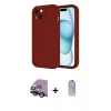 MARSİLYAN™- iPhone 14 Kılıf Yankı Yansıma Özel Seri - Siyah Joko Magic 5D Cam + Raze Metal Kamera Lens - SH