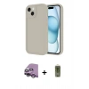 MARSİLYAN™- iPhone 14 Kılıf Yankı Yansıma Özel Seri - Siyah Joko Magic 5D Hayalet Cam + Raze Metal Kamera Lens - GS