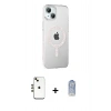 MARSİLYAN™- iPhone 14 Kılıf Yörünge Koleksiyonu - Siyah Joko Magic 5D Cam + Shine Kamera Lens - GD