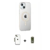 MARSİLYAN™- iPhone 14 Kılıf Yörünge Koleksiyonu - Siyah Joko Magic 5D Hayalet Cam + Shine Kamera Lens - GD