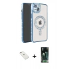 MARSİLYAN™- iPhone 14 Kılıf Zirve Doku Prime - Şeffaf 360 Full Body Arka Koruyucu + Diamond Kamera Lens - PE