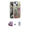 MARSİLYAN™- iPhone 14 Kılıf Zirve Modern Prime - Siyah Joko Magic 5D Cam + Raze Metal Kamera Lens - KI