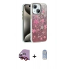 MARSİLYAN™- iPhone 14 Kılıf Zirve Modern Prime - Siyah Joko Magic 5D Cam + Raze Metal Kamera Lens - KI