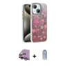 MARSİLYAN™- iPhone 14 Kılıf Zirve Modern Prime - Siyah Joko Magic 5D Cam + Raze Metal Kamera Lens - MR