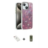 MARSİLYAN™- iPhone 14 Kılıf Zirve Modern Prime - Siyah Joko Magic 5D Hayalet Cam + Diamond Kamera Lens - KI