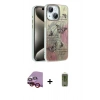 MARSİLYAN™- iPhone 14 Kılıf Zirve Modern Prime - Siyah Joko Magic 5D Hayalet Cam + Raze Metal Kamera Lens - KI