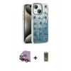 MARSİLYAN™- iPhone 14 Kılıf Zirve Modern Prime - Siyah Joko Magic 5D Hayalet Cam + Raze Metal Kamera Lens - KI
