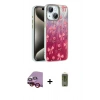 MARSİLYAN™- iPhone 14 Kılıf Zirve Modern Prime - Siyah Joko Magic 5D Hayalet Cam + Raze Metal Kamera Lens - KI