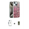MARSİLYAN™- iPhone 14 Kılıf Zirve Modern Prime - Siyah Joko Magic 5D Hayalet Cam + Shine Kamera Lens - MI