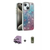 MARSİLYAN™- iPhone 14 Kılıf Zirve Modern Prime - Siyah Joko Magic 5D Hayalet Cam + Raze Metal Kamera Lens - SH