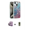 MARSİLYAN™- iPhone 14 Kılıf Zirve Modern Prime - Siyah Joko Magic 5D Hayalet Cam + Raze Metal Kamera Lens - MR