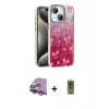 MARSİLYAN™- iPhone 14 Kılıf Zirve Modern Prime - Siyah Joko Magic 5D Hayalet Cam + Raze Metal Kamera Lens - MR