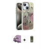 MARSİLYAN™- iPhone 14 Kılıf Zirve Modern Prime - Siyah Joko Magic 5D Hayalet Cam + Raze Metal Kamera Lens - MR