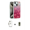 MARSİLYAN™- iPhone 14 Kılıf Zirve Modern Prime - Siyah Joko Magic 5D Hayalet Cam + Shine Kamera Lens - GD