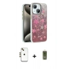 MARSİLYAN™- iPhone 14 Kılıf Zirve Modern Prime - Siyah Joko Magic 5D Hayalet Cam + Shine Kamera Lens - GD