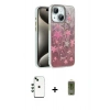 MARSİLYAN™- iPhone 14 Kılıf Zirve Modern Prime - Siyah Joko Magic 5D Hayalet Cam + Shine Kamera Lens - YL