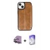MARSİLYAN™- iPhone 14 Kılıf Zirve Yansıma Serisi - Siyah Bilvis 5in1 3D Magic Cam Ekran Koruyucu + Raze Metal Kamera Lens - GS