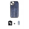 MARSİLYAN™- iPhone 14 Kılıf Zirve Yansıma Serisi - Siyah Joko Magic 5D Cam + PVD Metal Kamera Lens - GS