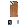 MARSİLYAN™- iPhone 14 Kılıf Zirve Yansıma Serisi - Siyah Joko Magic 5D Cam + PVD Metal Kamera Lens - GS