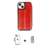 MARSİLYAN™- iPhone 14 Kılıf Zirve Yansıma Serisi - Siyah Joko Magic 5D Cam + Shine Kamera Lens - GI